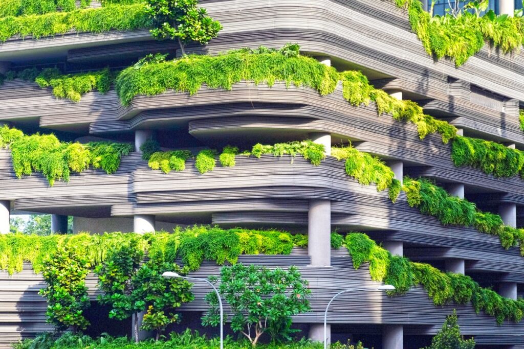 The eco friendly stadium